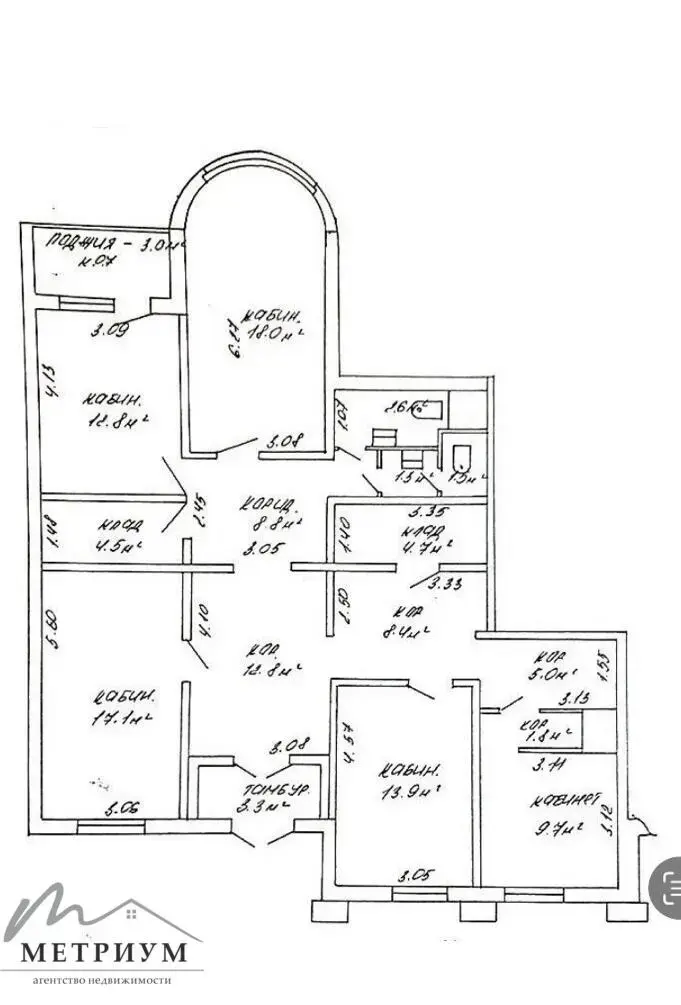 аренда объекта сферы услуг, Минск, ул. Лещинского, д. 55