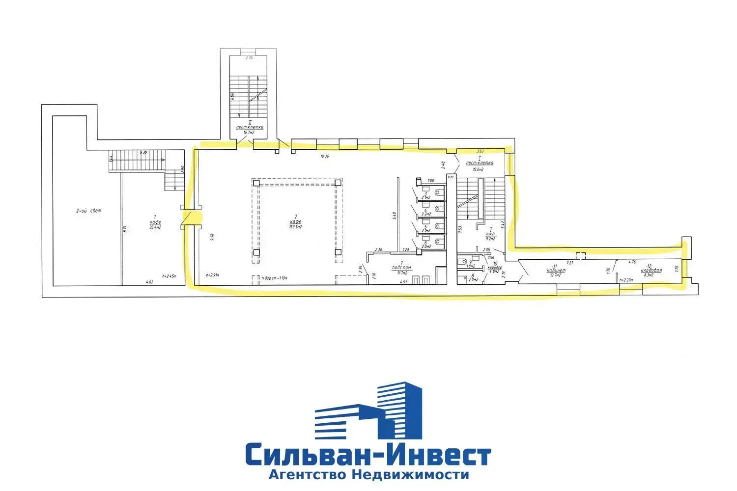 Помещение под сферу услуг в Минске, ул. Октябрьская, д. 23, код 3725 - фото 4
