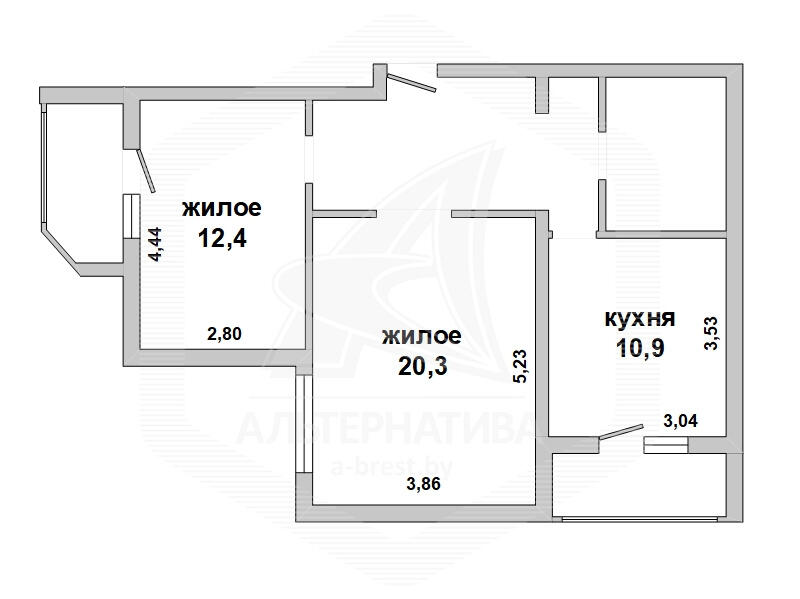 квартира, Брест, ул. Васнецова 