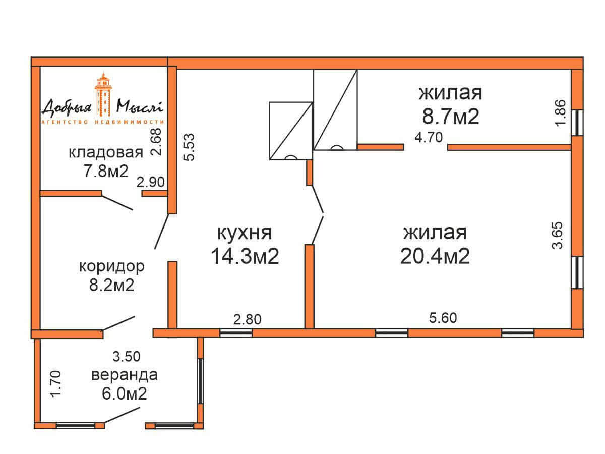 Продажа 1-этажного дома в Голоцке, Минская область , 24000USD, код 622184 - фото 2