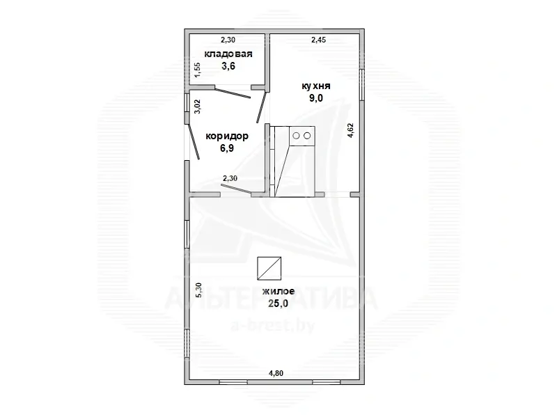 Стоимость продажи коттеджа, Хмелево, 