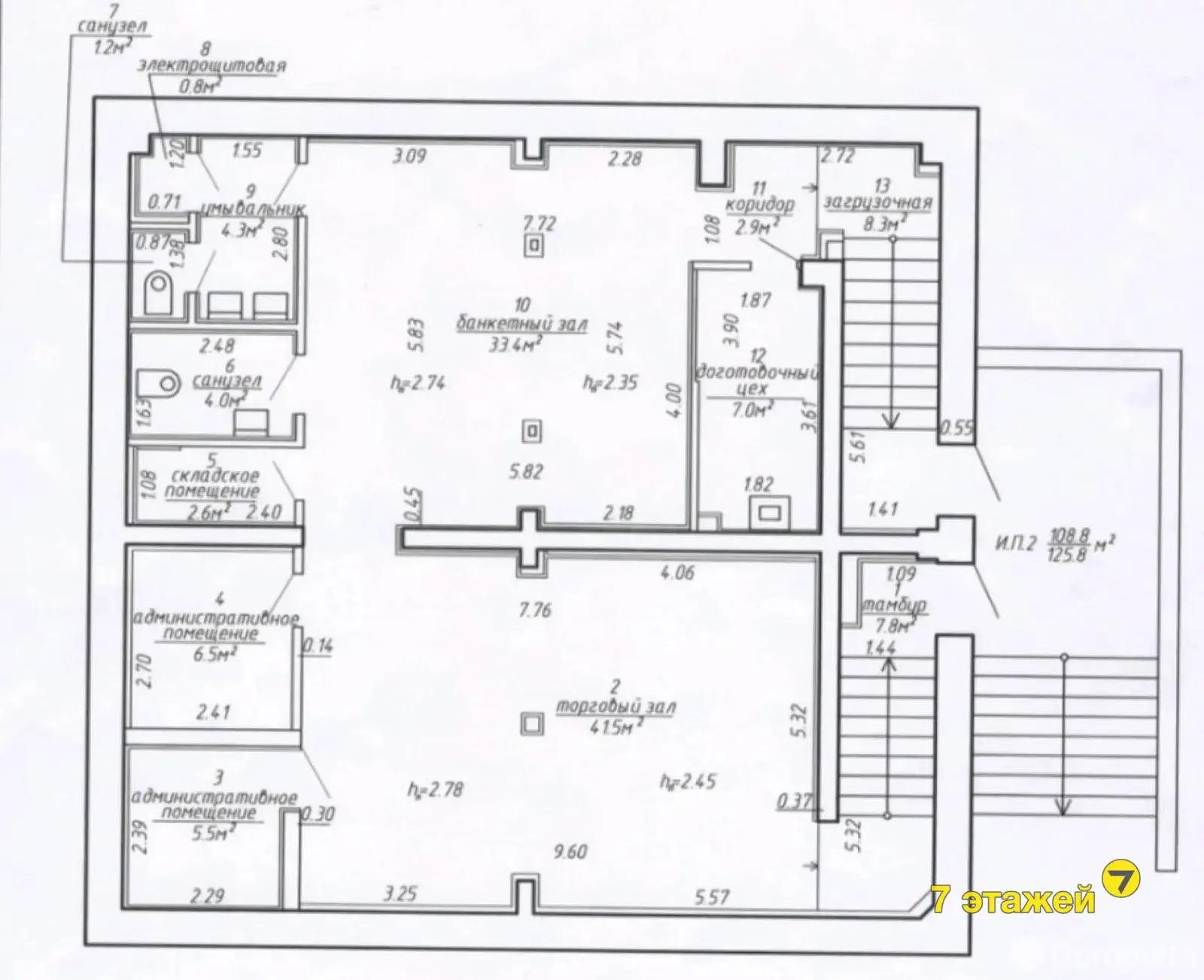 Цена продажи объекта сферы услуг, Минск, пр-т Газеты Правда, д. 20/А/А