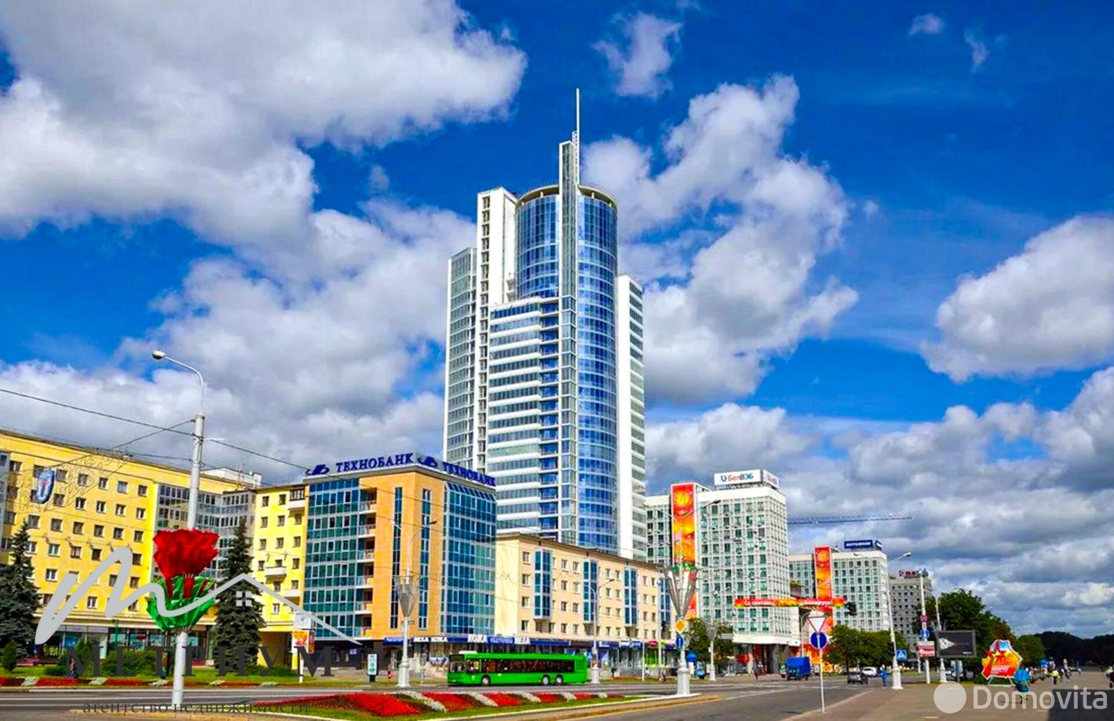 Снять офис на пр-т Победителей, д. 7/а в Минске, 3092EUR, код 16555 - фото 1