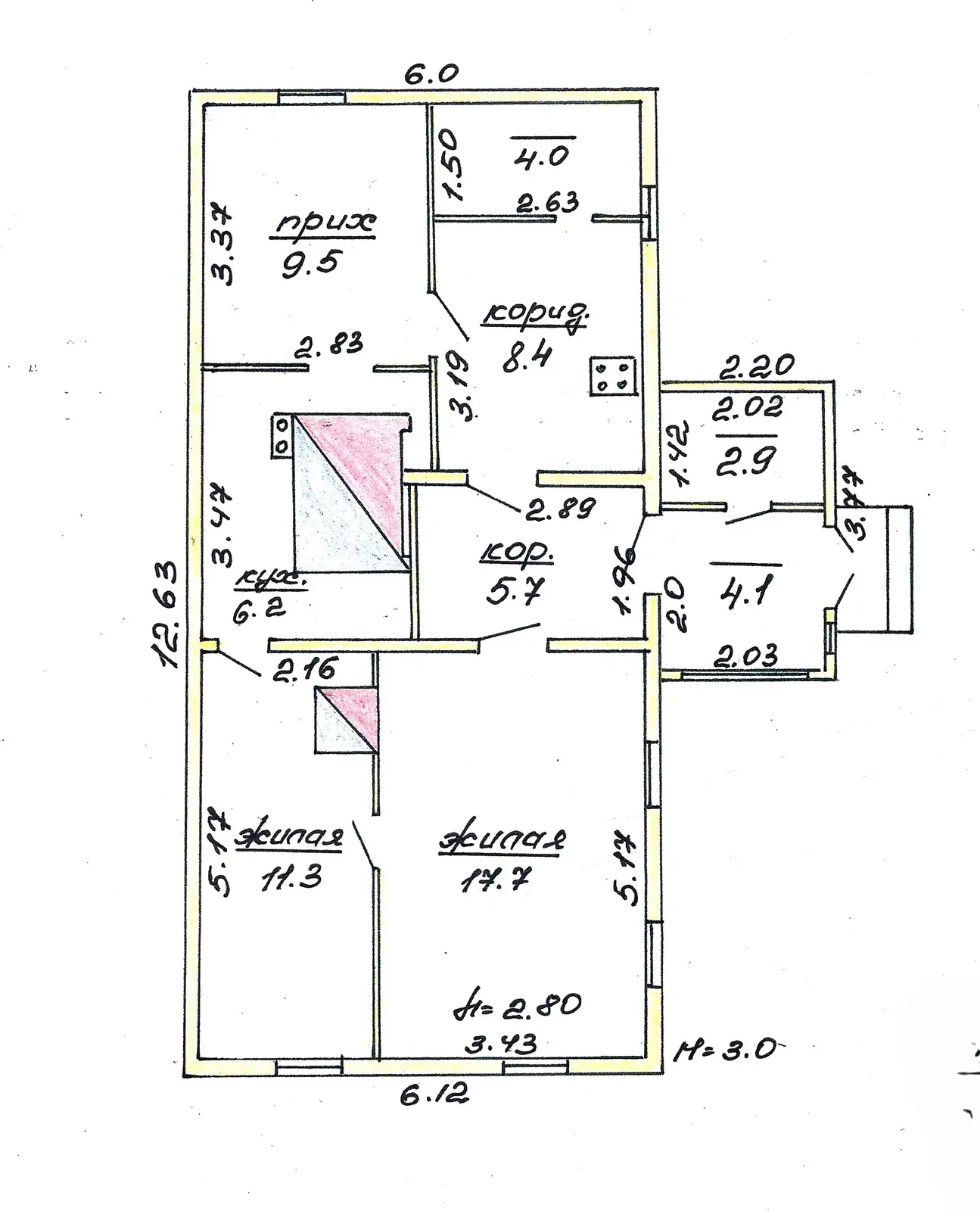 дом, Великое Село, ул. Центральная, д. 40