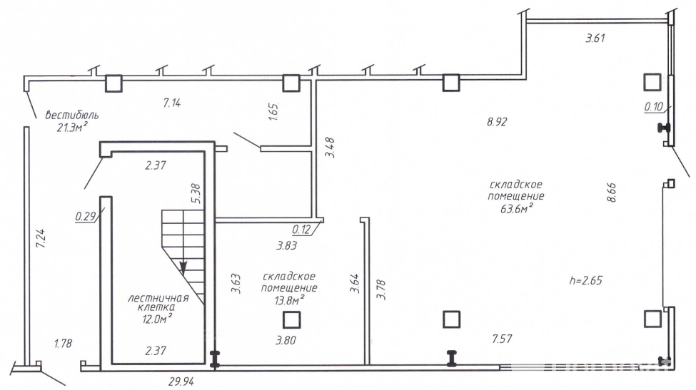Купить офис на пер. Монтажников 4-й, д. 13 в Минске, 469625USD, код 9113 - фото 11