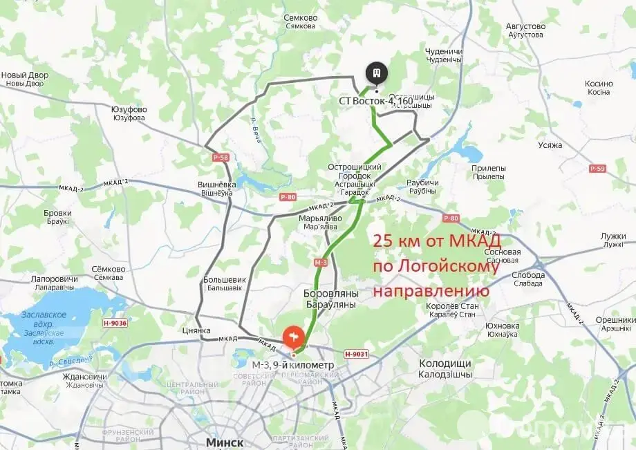 Купить земельный участок, 5.77 соток, ВОСТОК-4, Минская область, 7500USD, код 571604 - фото 20