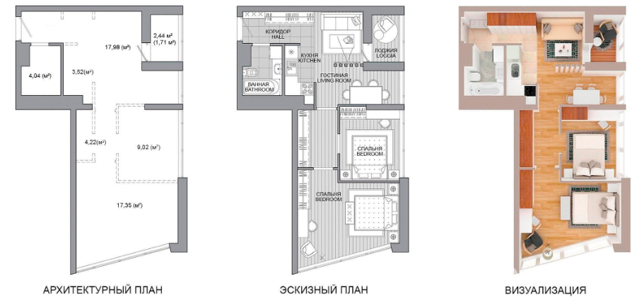 Продажа 3-комнатной квартиры в Минске, ул. Жореса Алфёрова, д. 9/3, 78999 USD, код: 996175 - фото 3