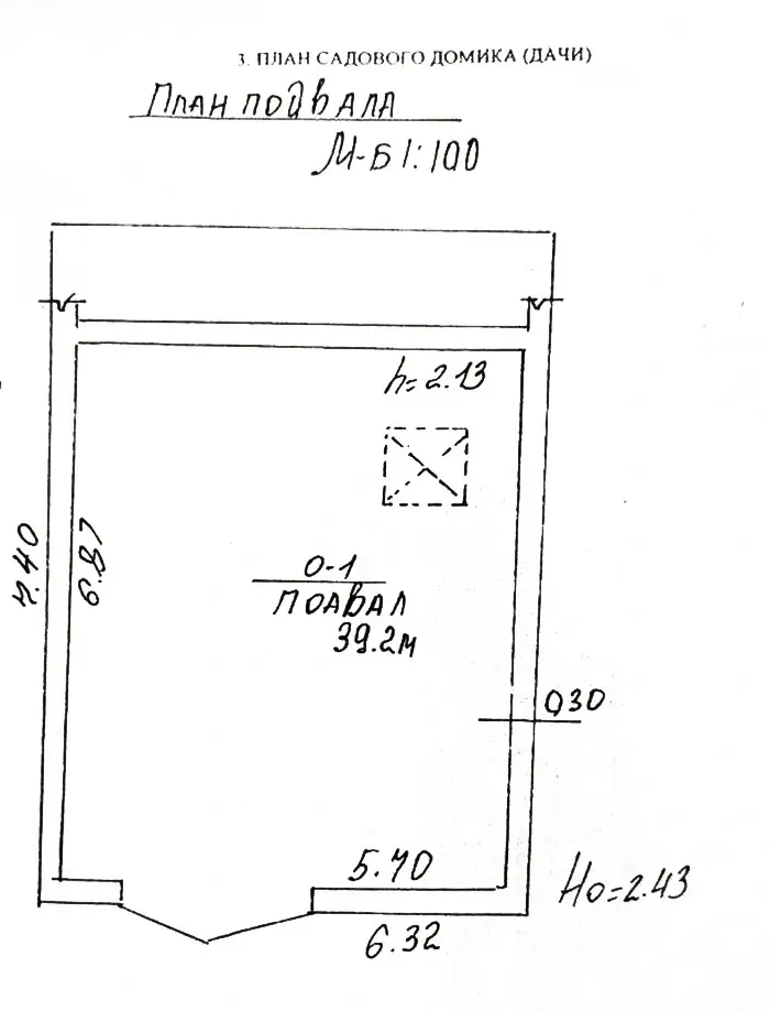 Цена продажи дачи, РАНЕТ-1, 