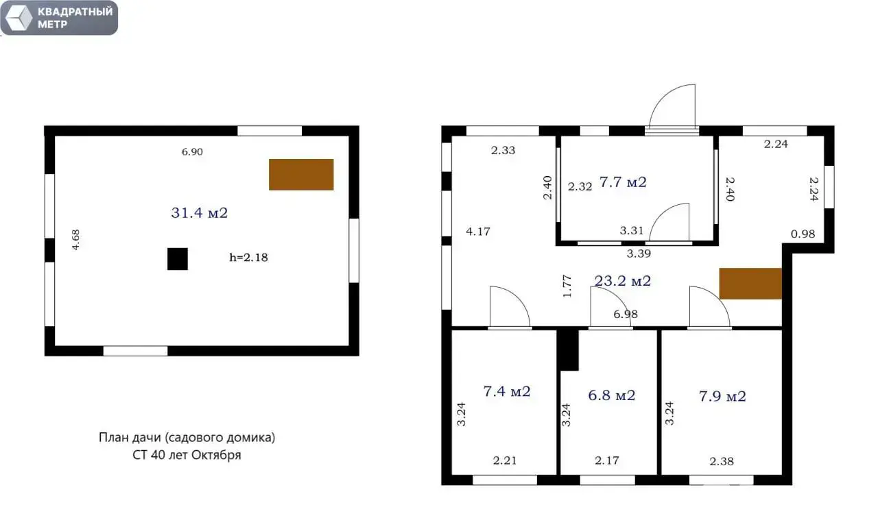 Купить 2-этажную дачу в 40 лет Октября Минская область, 39000USD, код 183719 - фото 27