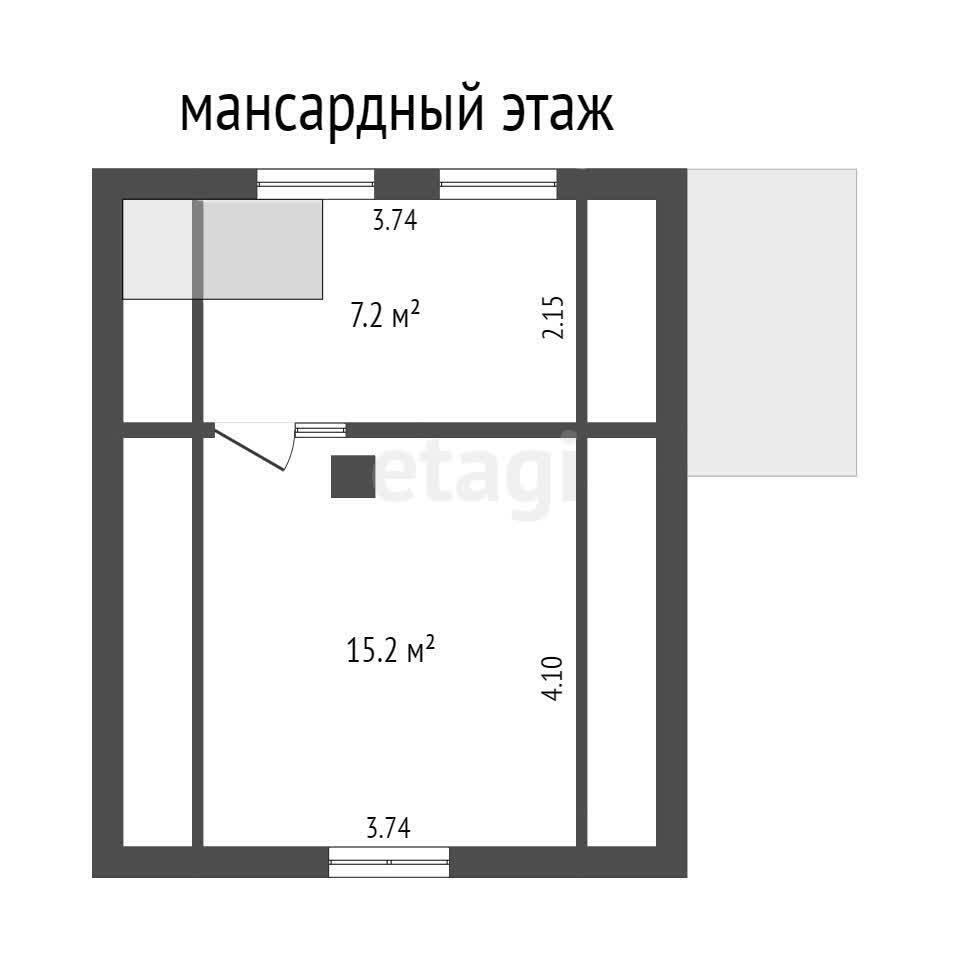 Продажа 2-этажной дачи в Лесная поляна Минская область, 20000USD, код 180248 - фото 2