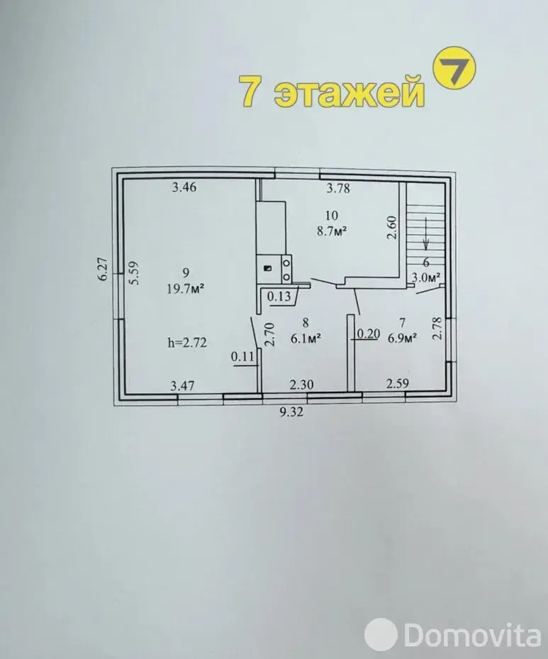 Купить 2-этажную дачу в Мельковичах Минская область, 28900USD, код 184053 - фото 23