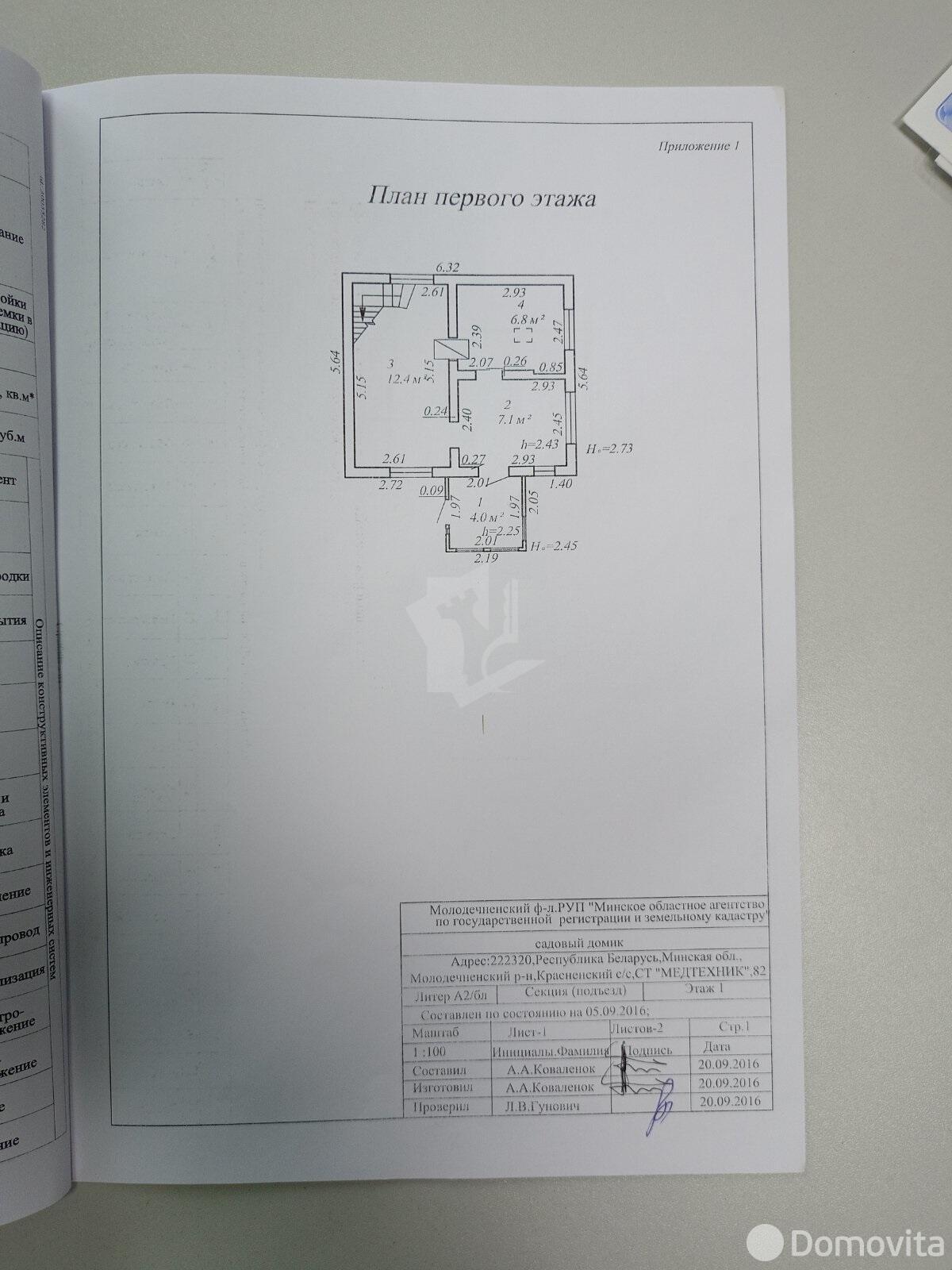 Продажа 2-этажной дачи в МЕДТЕХНИК Минская область, 9900USD, код 180934 - фото 32