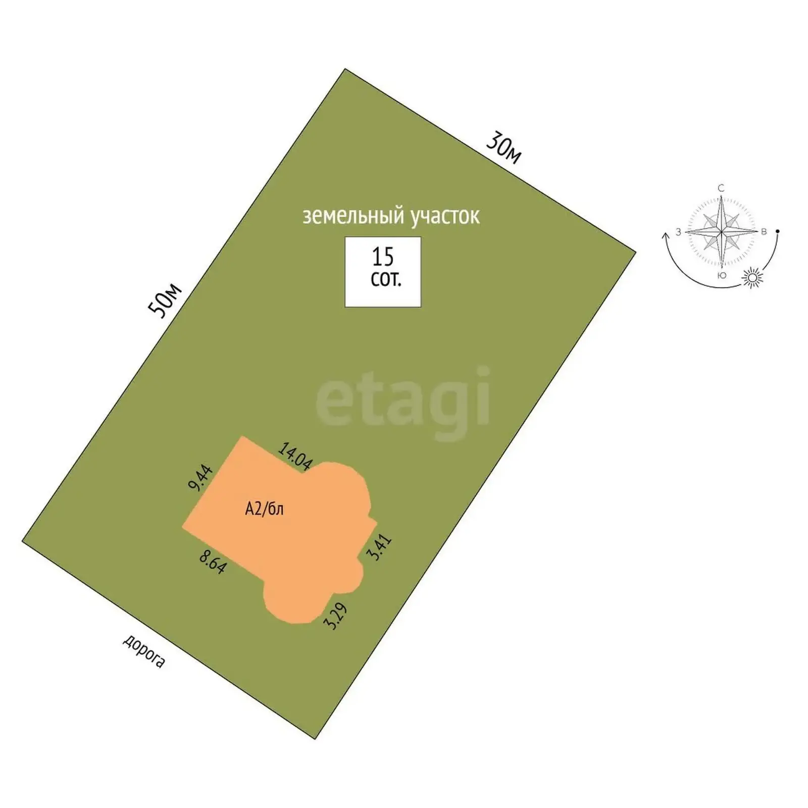 дом, Старое Село, ул. Тихая