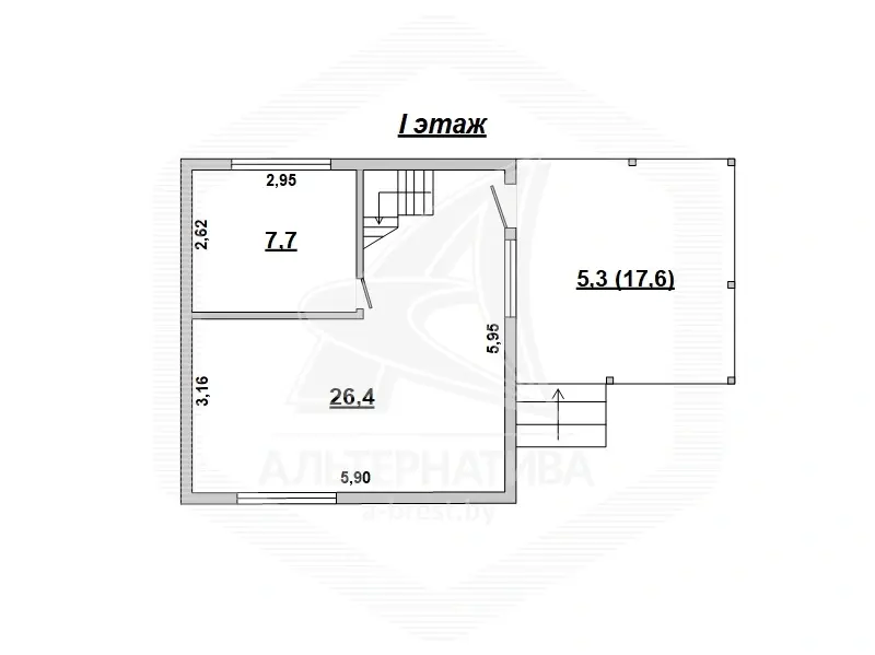 Продажа 2-этажной дачи в Полянка-1 Брестская область, 17500USD, код 171856 - фото 26