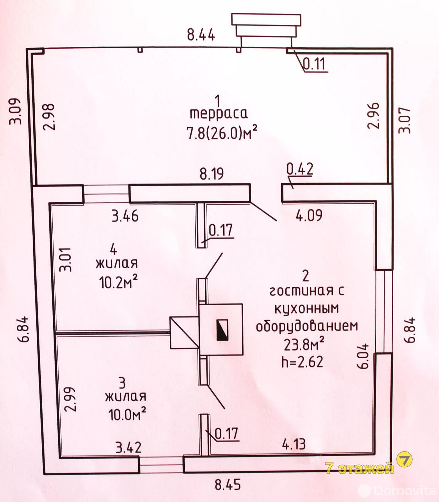 Продать 1-этажный дом в Рабуне, Минская область ул. Лесная, 66900USD, код 636061 - фото 2