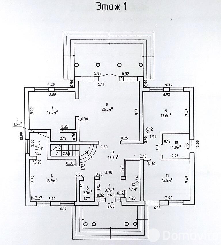 дом, Гребень, ул. Центральная, стоимость продажи 203 027 р.