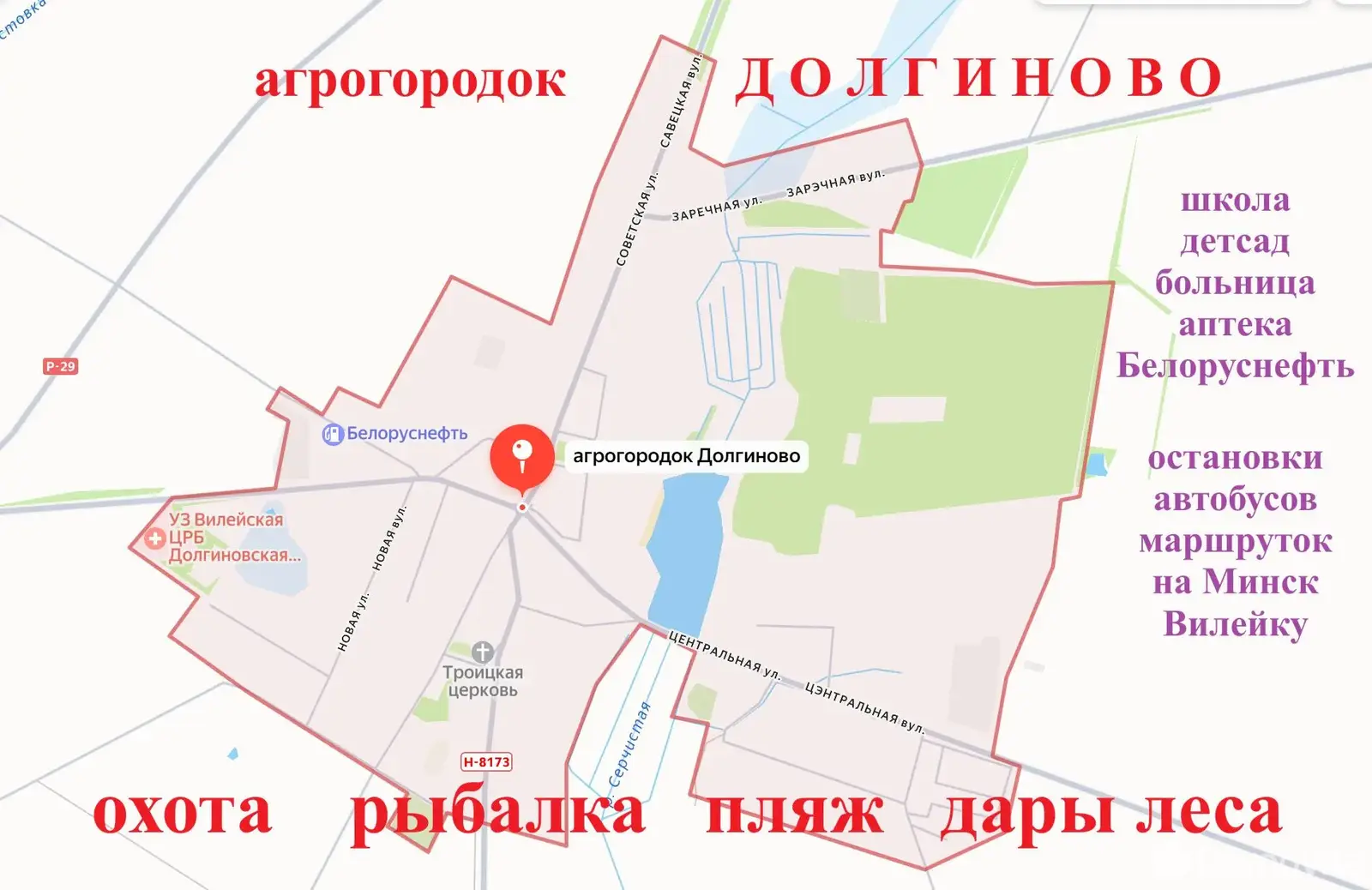 участок, Долгиново, ул. Вишнёвая