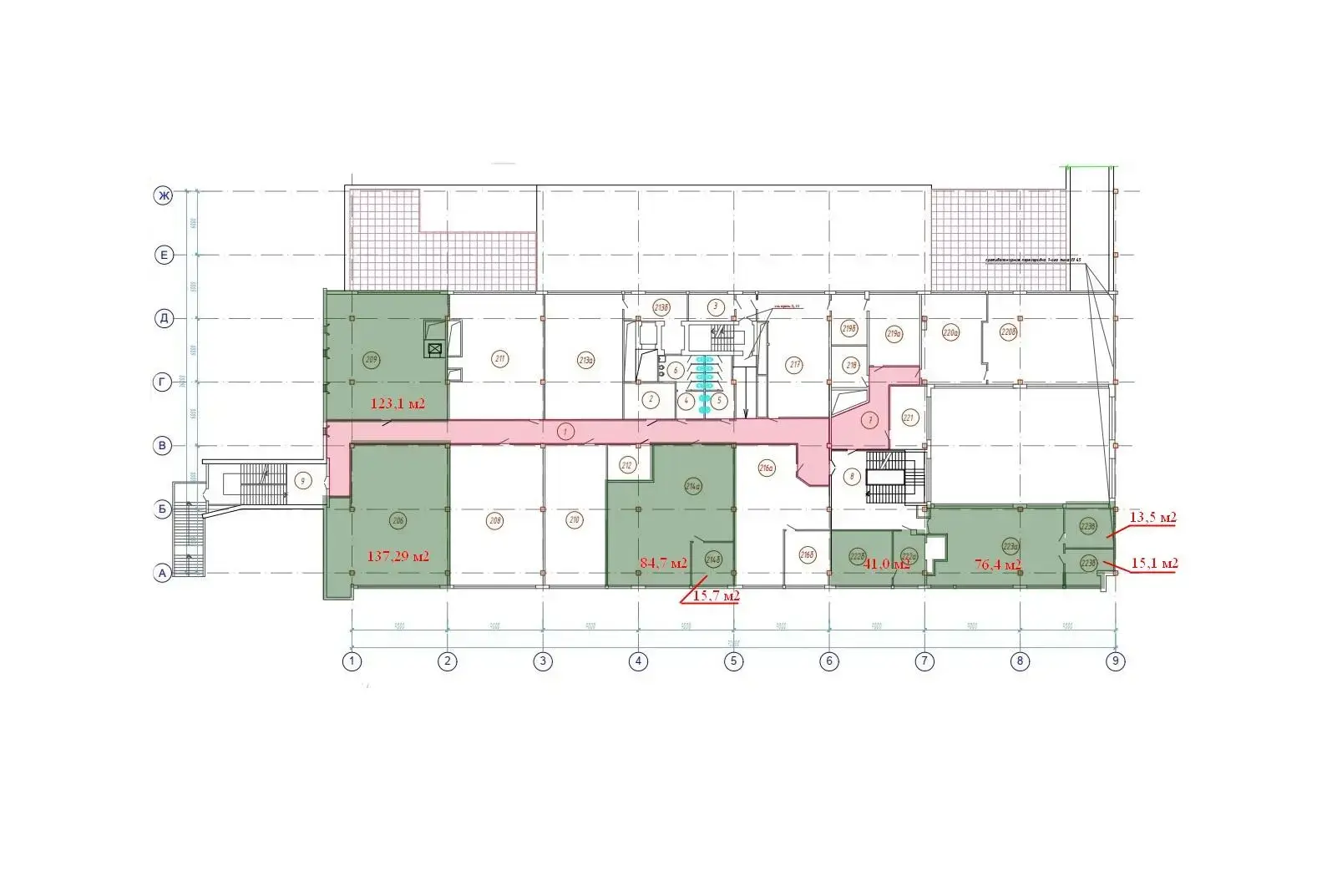 Аренда офиса на ул. Притыцкого, д. 62 в Минске, 1350BYN, код 16811 - фото 11
