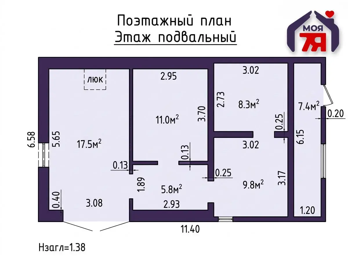 Продажа 3-этажной дачи в Белстандарт Минская область, 54900USD, код 185453 - фото 28