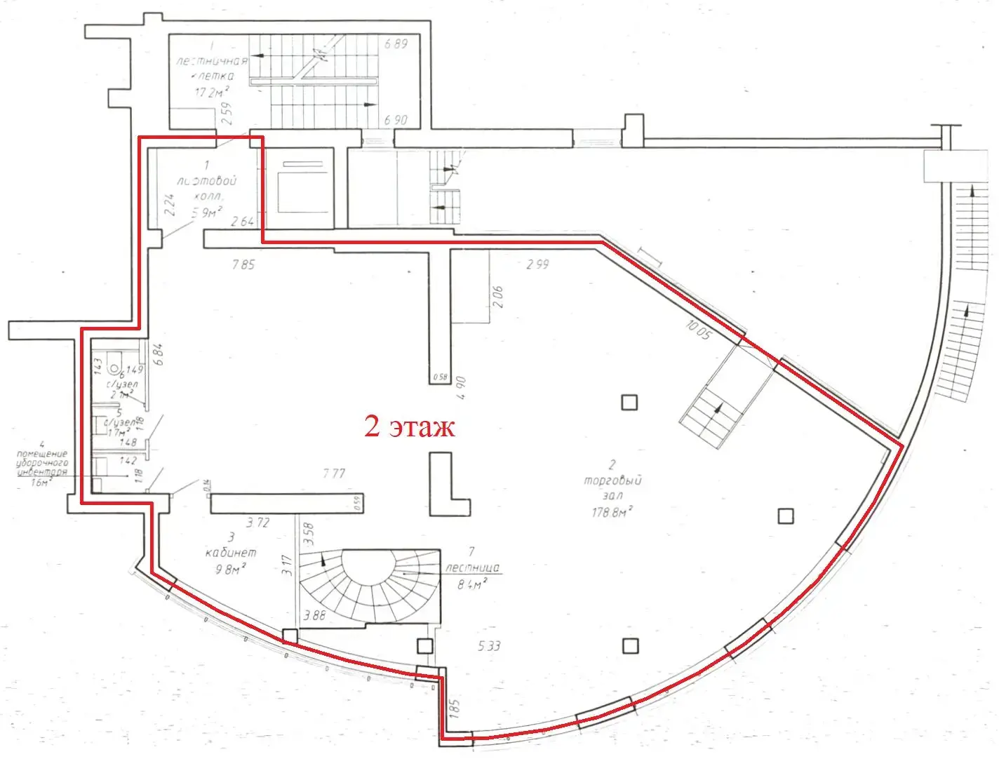 Цена продажи офиса, Минск, ул. Максима Богдановича, д. 108