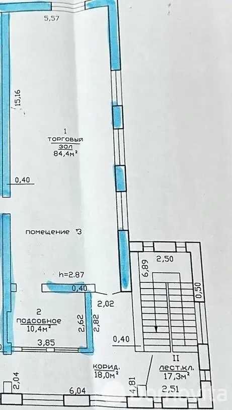 объект сферы услуг, Жодино, пр-т Мира, д. 11, стоимость продажи 242 820 р.