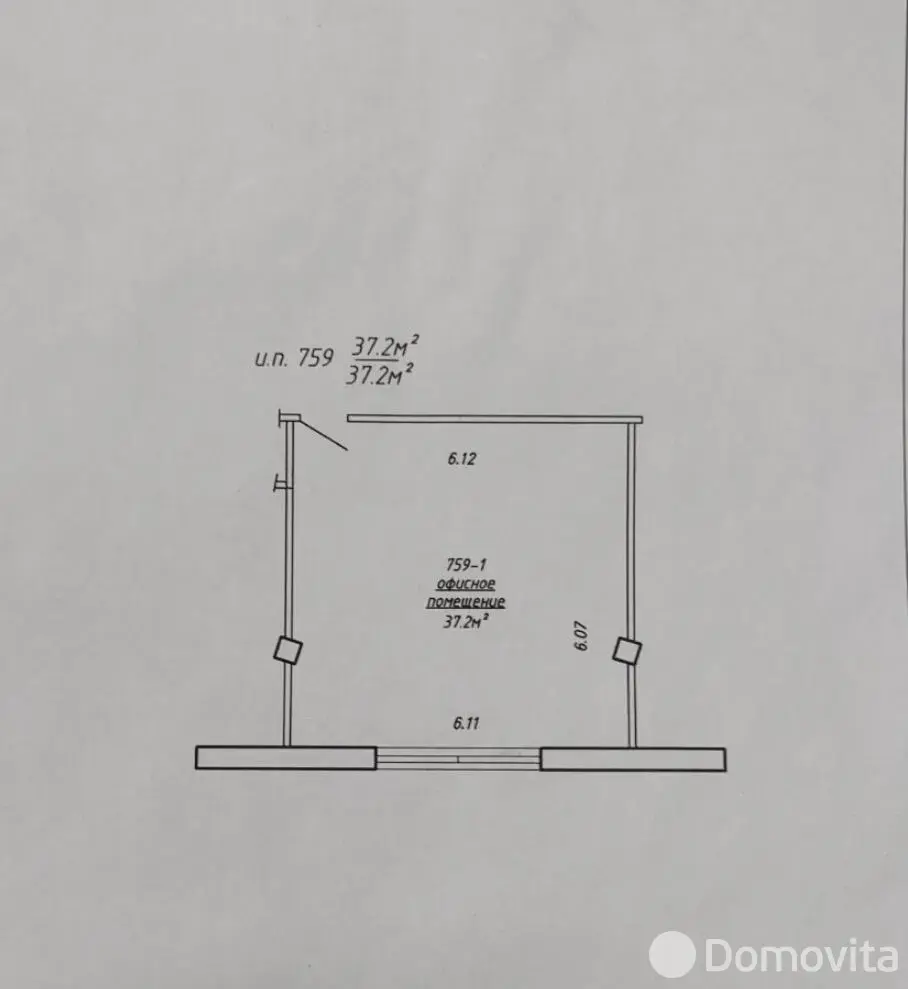 Аренда офиса на ул. Леонида Беды, д. 45 в Минске, 1200BYN, код 16169 - фото 15