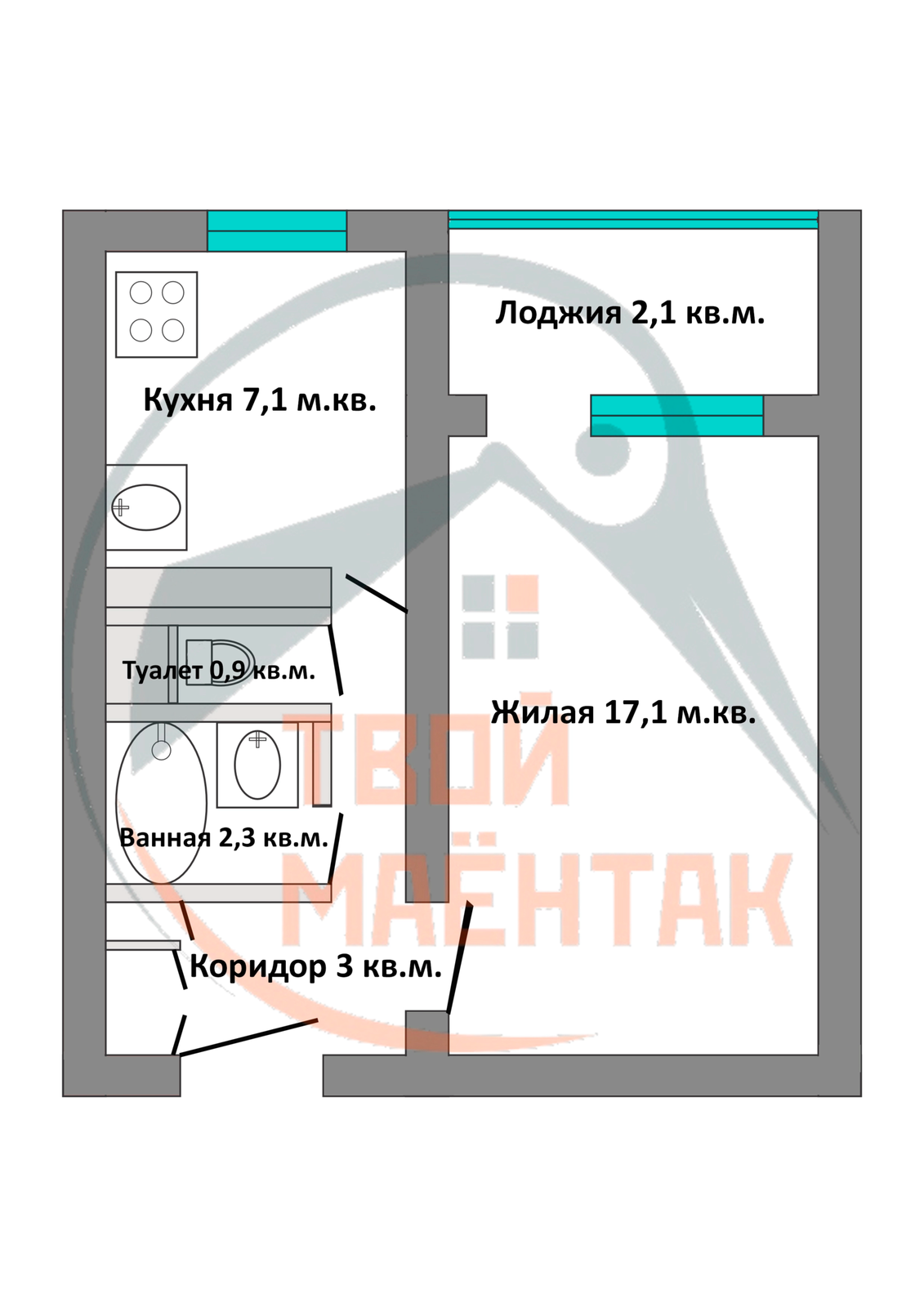 квартира, Минск, ул. Городецкая, д. 58 - лучшее предложение
