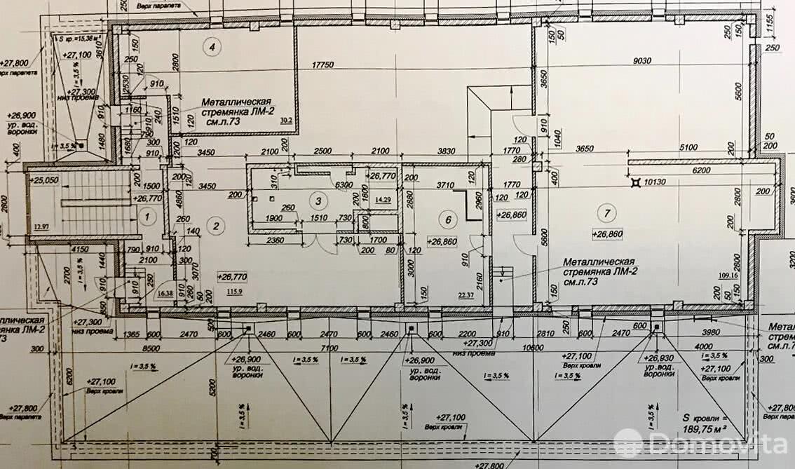 Купить офис на пер. Стекольный, д. 7 в Минске, 390000USD, код 7472 - фото 14