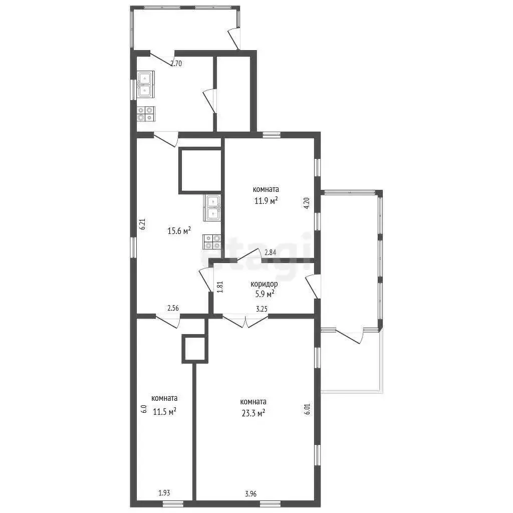 Цена продажи коттеджа, Шищицы, ул. Новое Село, д. 22