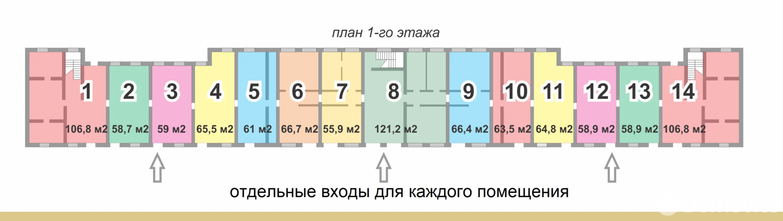 офис, Гомель, ул. Рабочая, д. 22 в Железнодорожном районе
