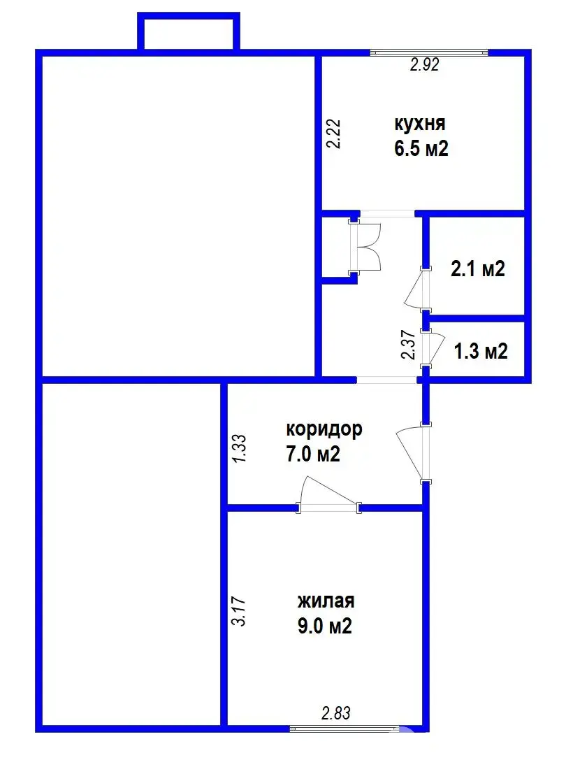 Купить комнату в Минске, ул. Жилуновича, д. 26, цена 24000 USD, код 7646 - фото 1
