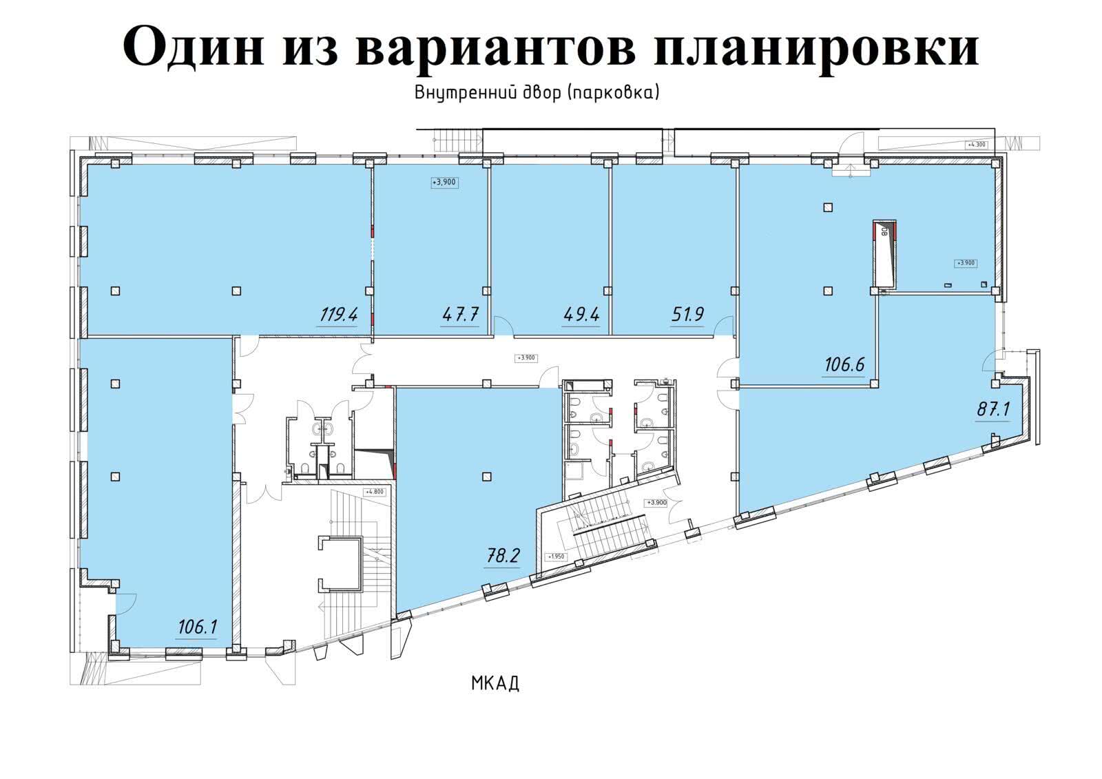 Снять офис на ул. Садовая, д. 3В в Каменной Горке, 7000USD, код 12784 - фото 3