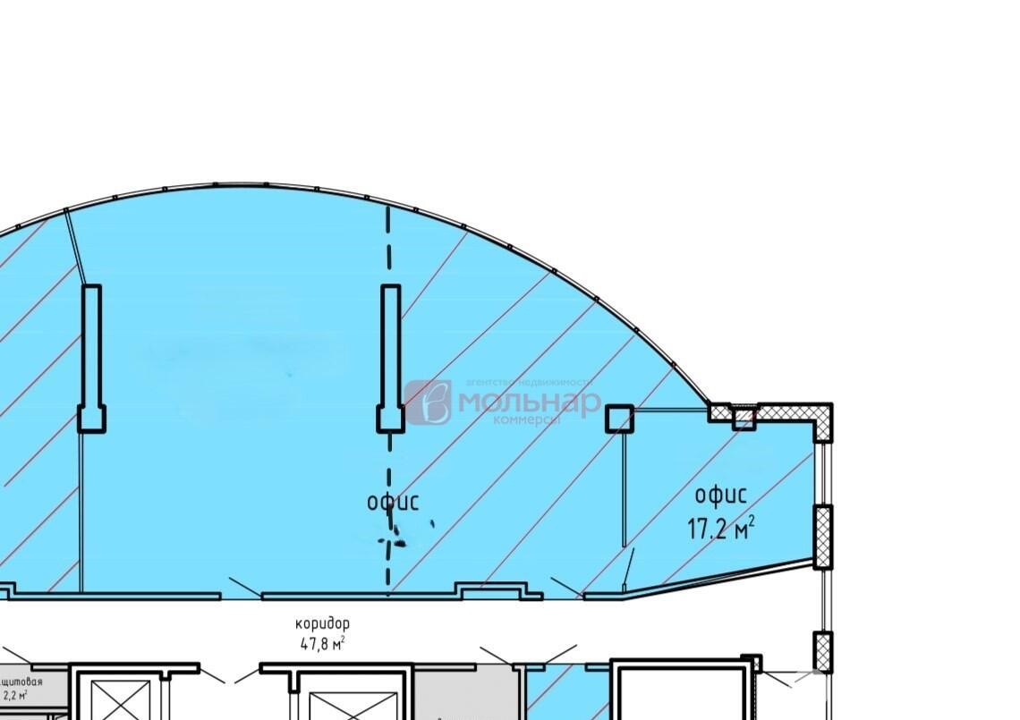 Аренда офиса на пр-т Дзержинского, д. 104 в Минске, 1580EUR, код 13008 - фото 5