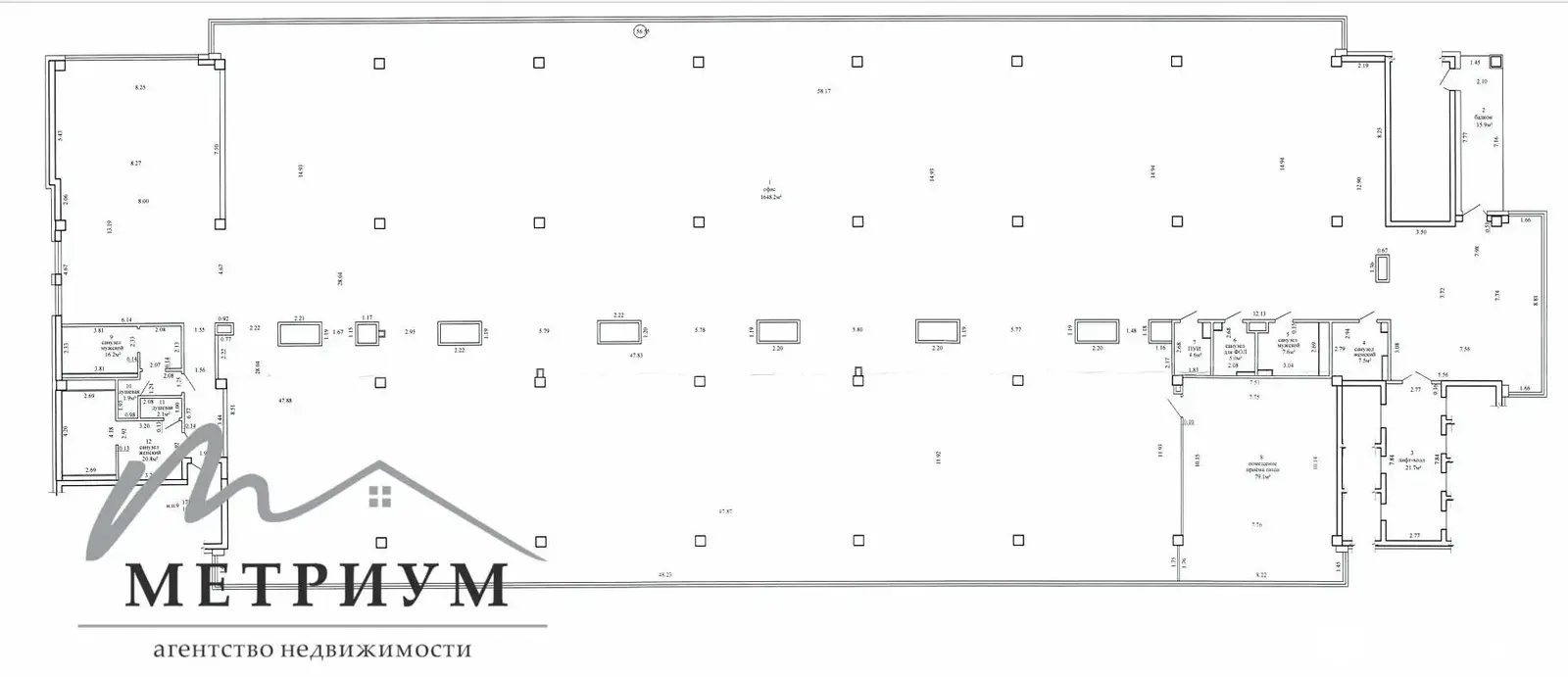 Стоимость аренды офиса, Минск, пр-т Партизанский, д. 79