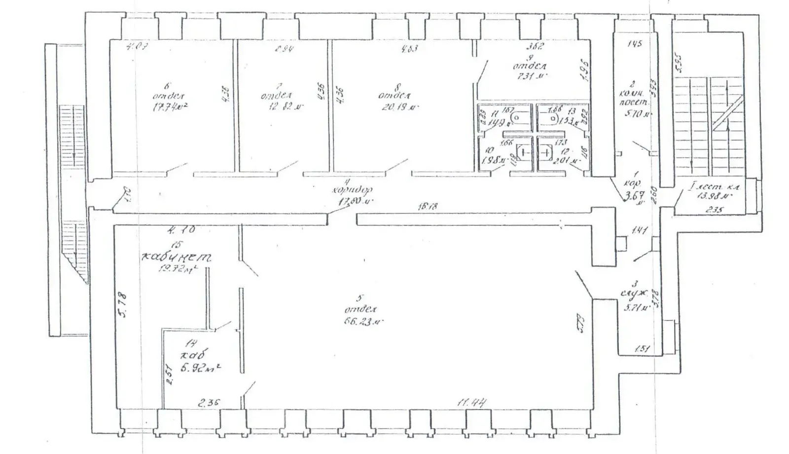Аренда офиса на ул. Романовская Слобода, д. 14/А в Минске, 7134EUR, код 15754 - фото 36