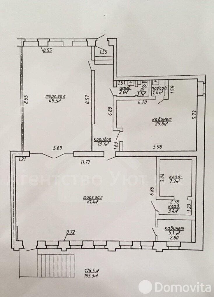 Продажа торговой точки на пр-т Фрунзе, д. 17/а в Витебске, 291600USD, код 995438 - фото 2