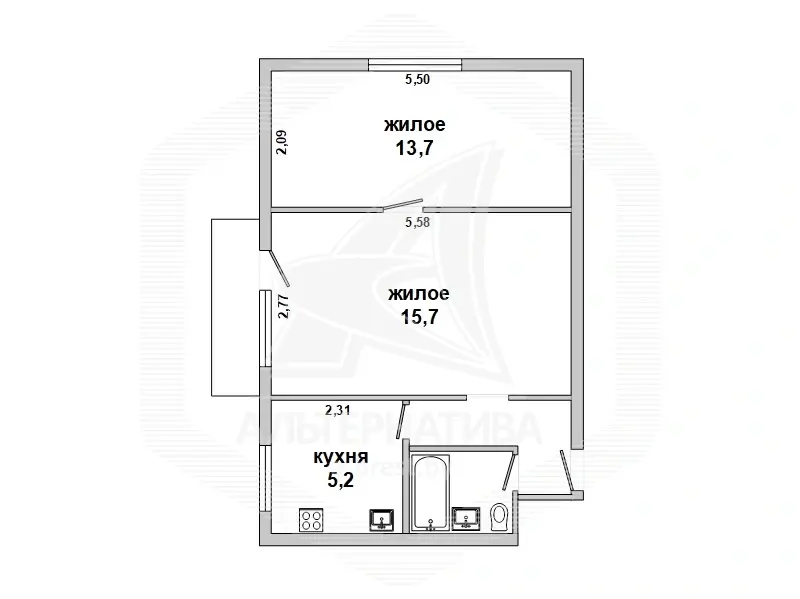 Продажа комнаты в Бресте, б-р Космонавтов, цена 46000 USD, код 6872 - фото 9
