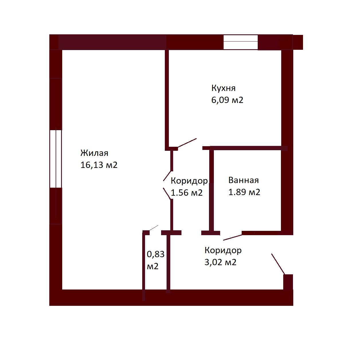 Стоимость продажи квартиры, Бобруйск, ул. Интернациональная, д. 34