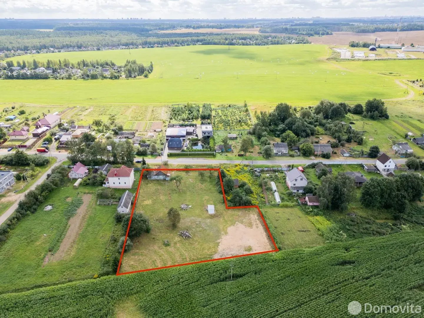 участок, Паперня, ул. Полевая, д. 9 