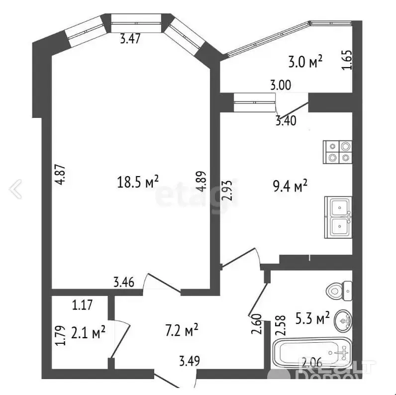 квартира, Минск, ул. Гало, д. 76, стоимость продажи 377 000 р.