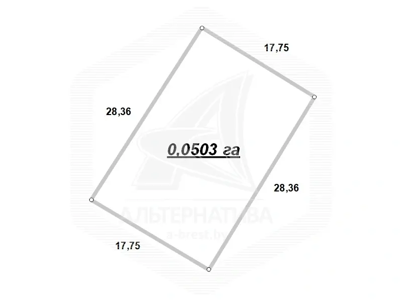 Цена продажи участка, Кооператор-94, 