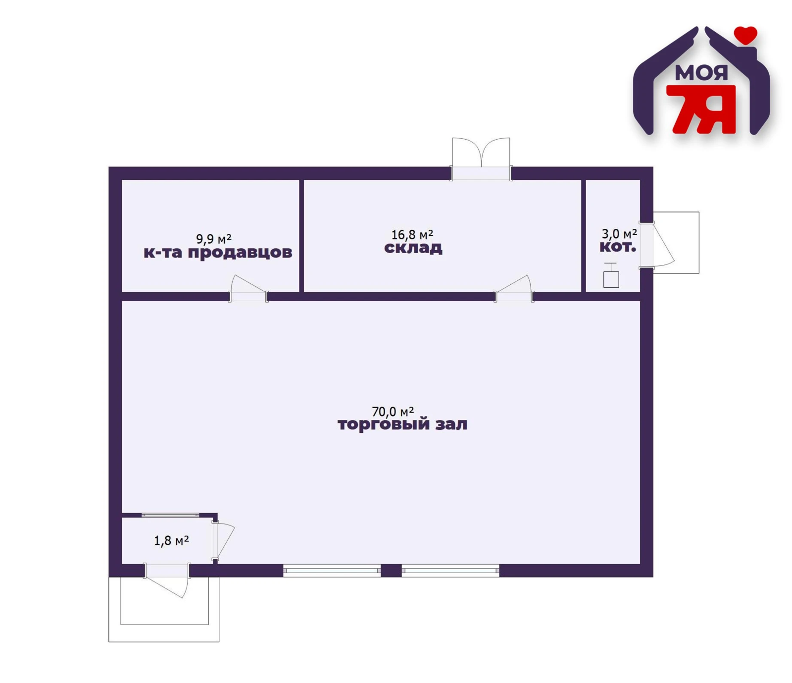 Купить торговую точку в Погосте-2, 11500USD, код 998281 - фото 27