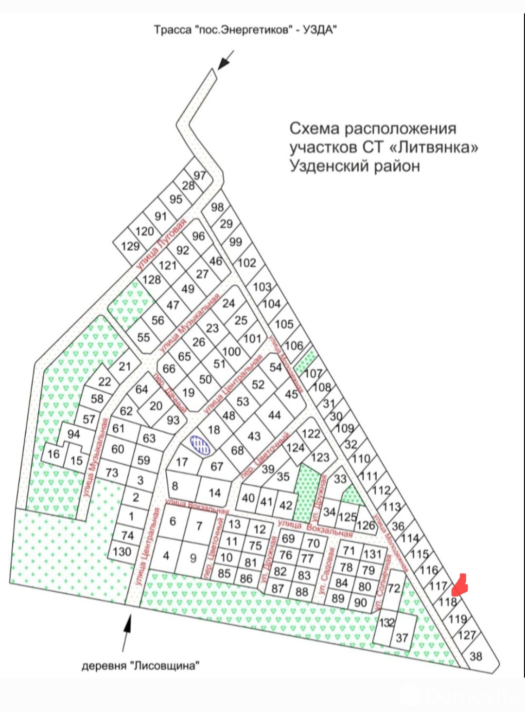 продажа участка, Литвянка, 