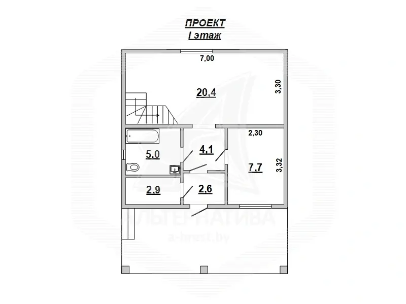 Купить 2-этажную дачу в Березка-Чернавчицкая Брестская область, 43500USD, код 162068 - фото 22