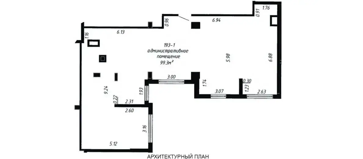 Продажа торгового помещения на ул. Петра Мстиславца, д. 22 в Минске, 188670EUR, код 998479 - фото 1