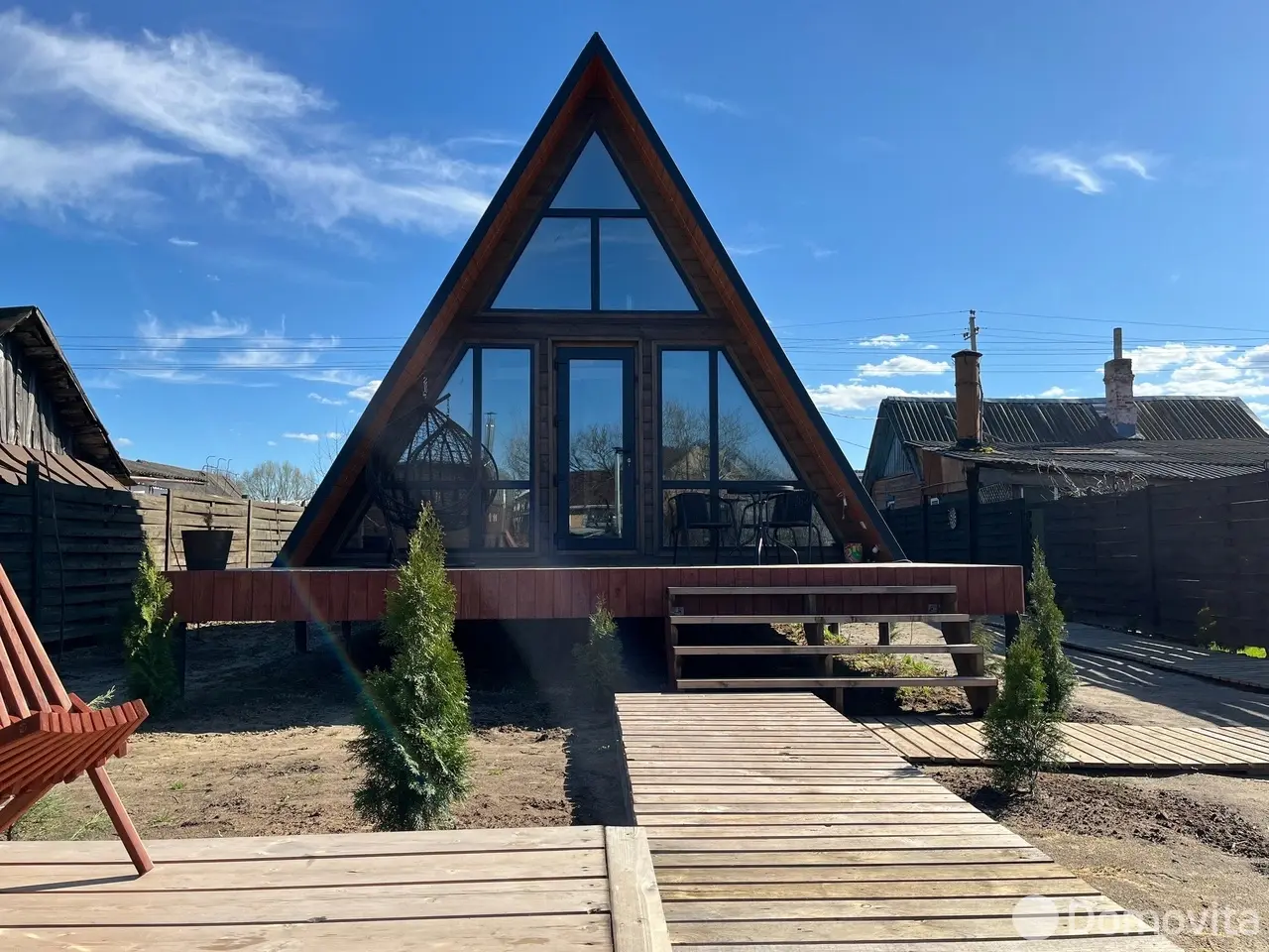 Аренда коттеджа A-frame дом