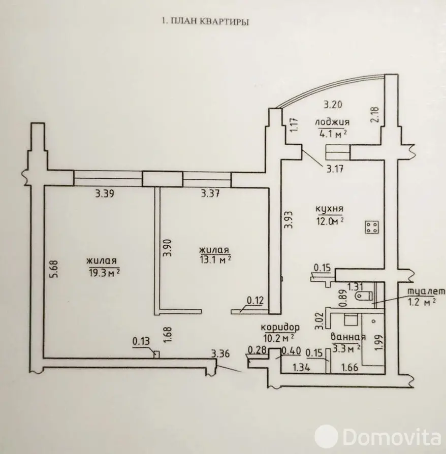 Снять 2-комнатную квартиру в Сенице, ул. Набережная, д. 54в/2, 500USD, код 149548 - фото 17