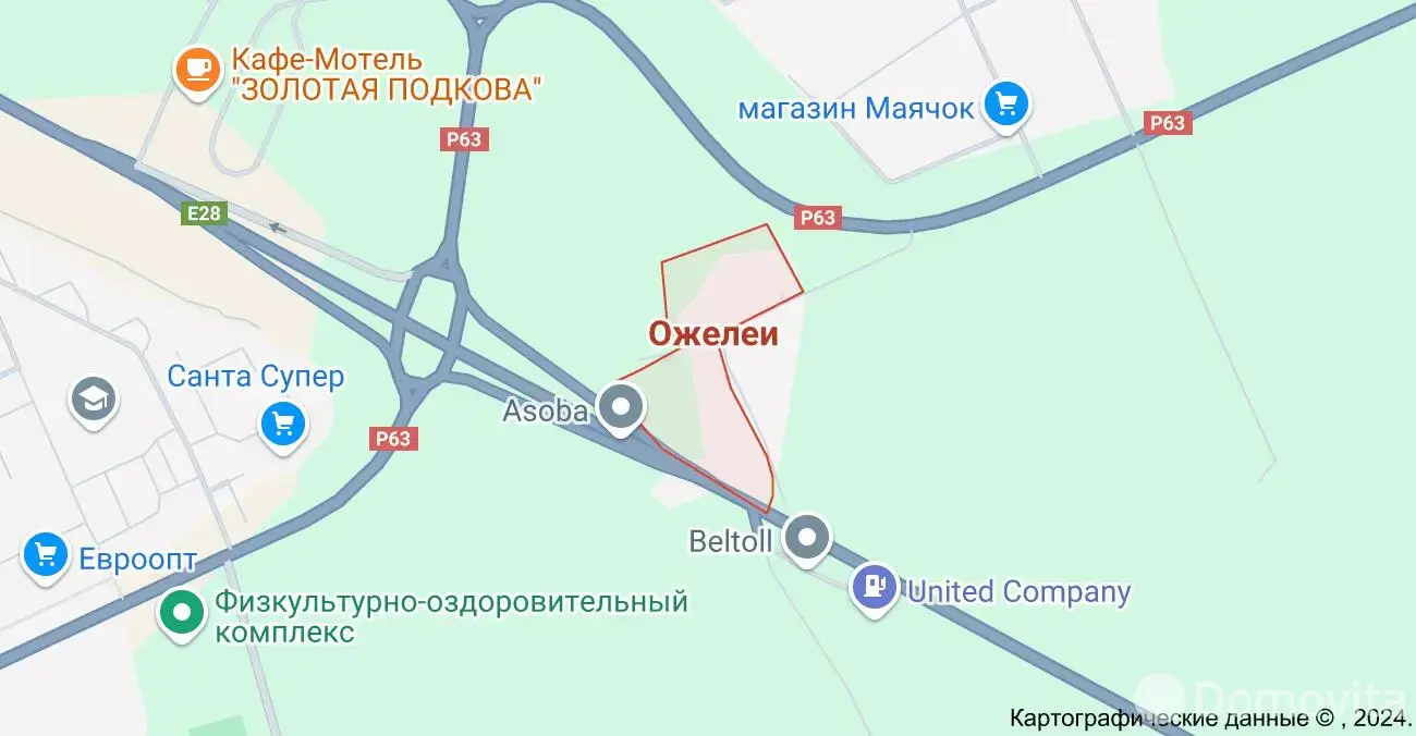 купить участок, Ожелеи, 