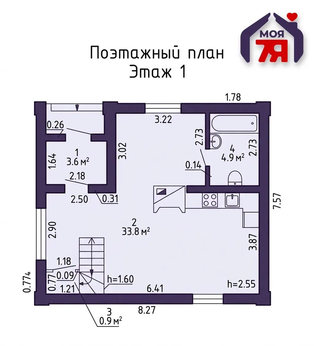 Продажа 2-этажной дачи в Полиграфист Минская область, 89900USD, код 185255 - фото 26