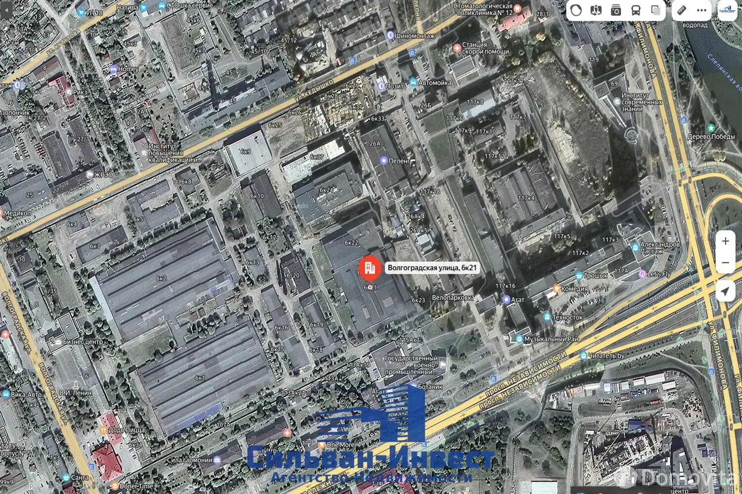 Купить складское помещение на ул. Волгоградская, д. 6/21 в Минске - фото 22